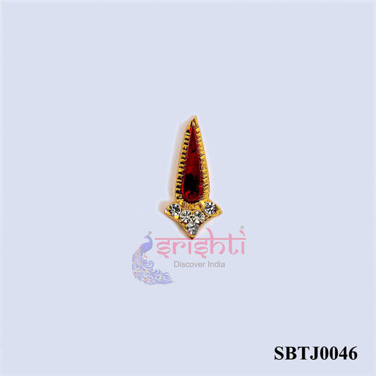 Temple Goddess Studded Bhindi-M08