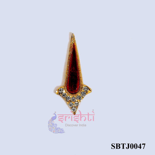 Temple Goddess Studded Bhindi-M09