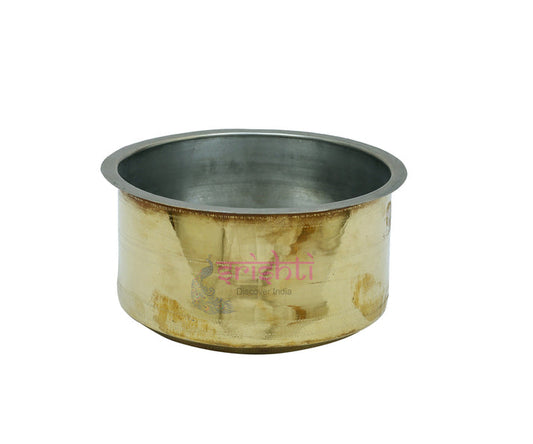 Brass Milk Vessel / Patila  - 1 Litre