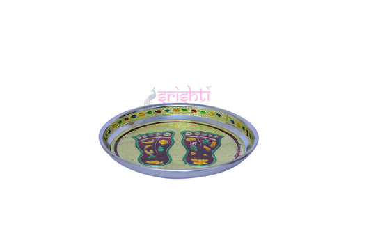 Stainless Steel Designer Plate M06