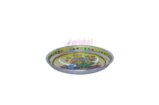 Stainless Steel Designer Plate - Hayagriva