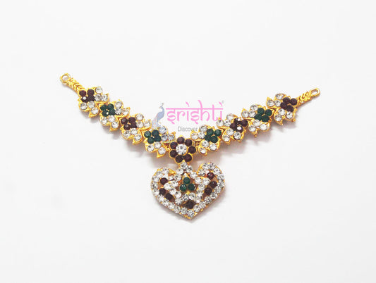 Varalakshmi Goddess Stone Necklace-M13