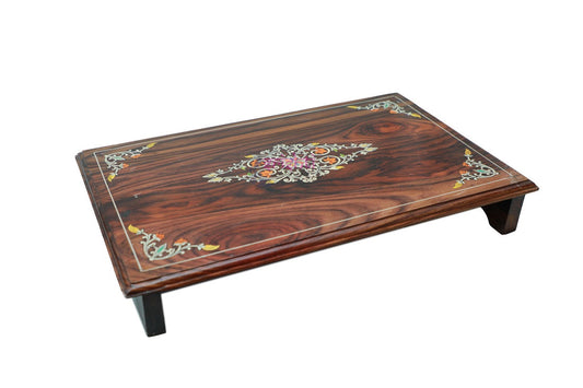 Rose Wood Plank/Chowki- Bajot-M02
