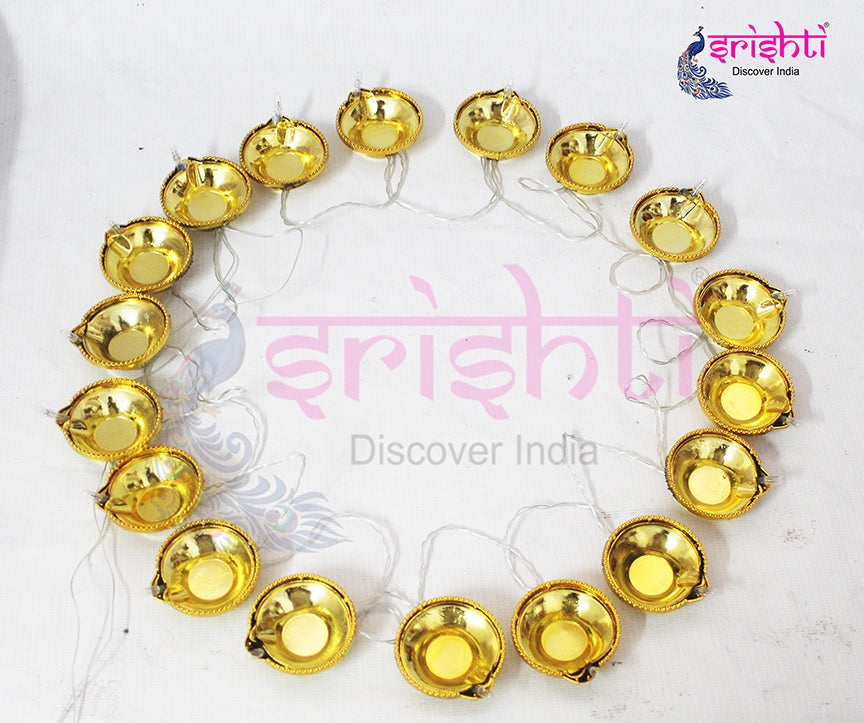 Electric Agal Diya-M01 - 18 Connected Diya